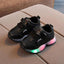 Child Sport Shoes Spring Luminous Fashion Breathable Kids Boys Net Shoes Girls LED Sneakers with Light Running Shoes Zapatillas - Slobuy