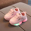 Child Sport Shoes Spring Luminous Fashion Breathable Kids Boys Net Shoes Girls LED Sneakers with Light Running Shoes Zapatillas - Slobuy