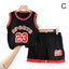 Children Basketball Uniform Set Breathable Teens Ball Clothes T Shirt Camisole + Shorts Pants Child Tracksuits 90-120cm - Slobuy
