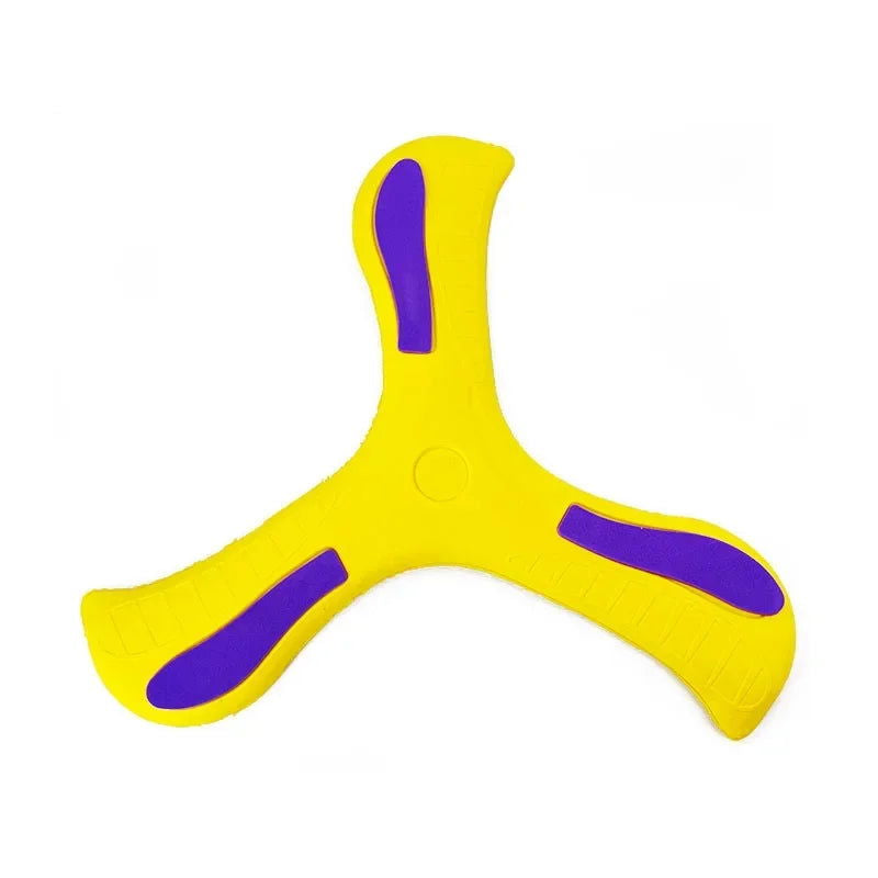 Children Boomerang Soft Three-leaf Cross Adult-kids Interactive Outdoor Toy Early Education Puzzle Decompression Gift - Slobuy