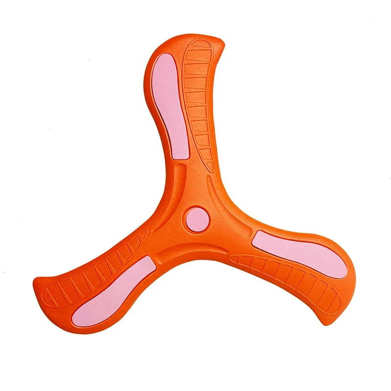 Children Boomerang Soft Three-leaf Cross Adult-kids Interactive Outdoor Toy Early Education Puzzle Decompression Gift - Slobuy