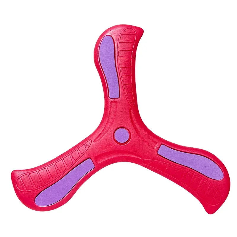 Children Boomerang Soft Three-leaf Cross Adult-kids Interactive Outdoor Toy Early Education Puzzle Decompression Gift - Slobuy