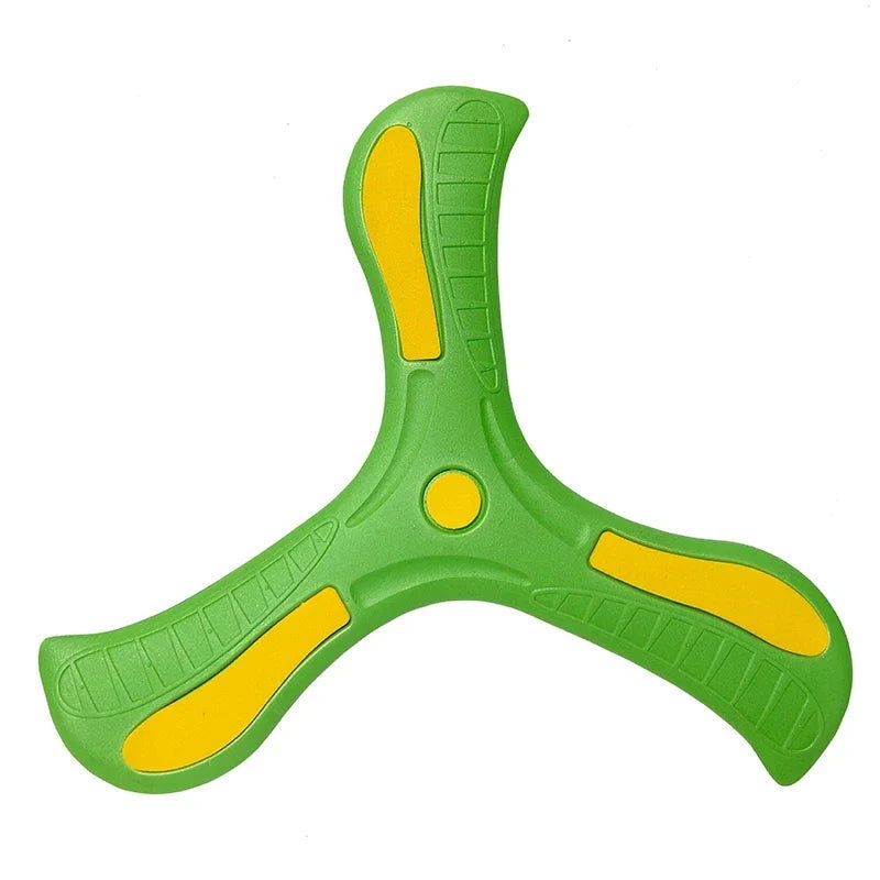 Children Boomerang Soft Three-leaf Cross Adult-kids Interactive Outdoor Toy Early Education Puzzle Decompression Gift - Slobuy