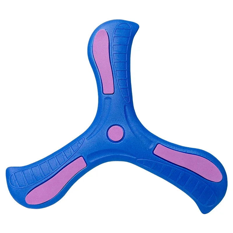 Children Boomerang Soft Three-leaf Cross Adult-kids Interactive Outdoor Toy Early Education Puzzle Decompression Gift - Slobuy