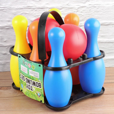 Children Bowling Set Indoor Outdoor Games Educational - Slobuy