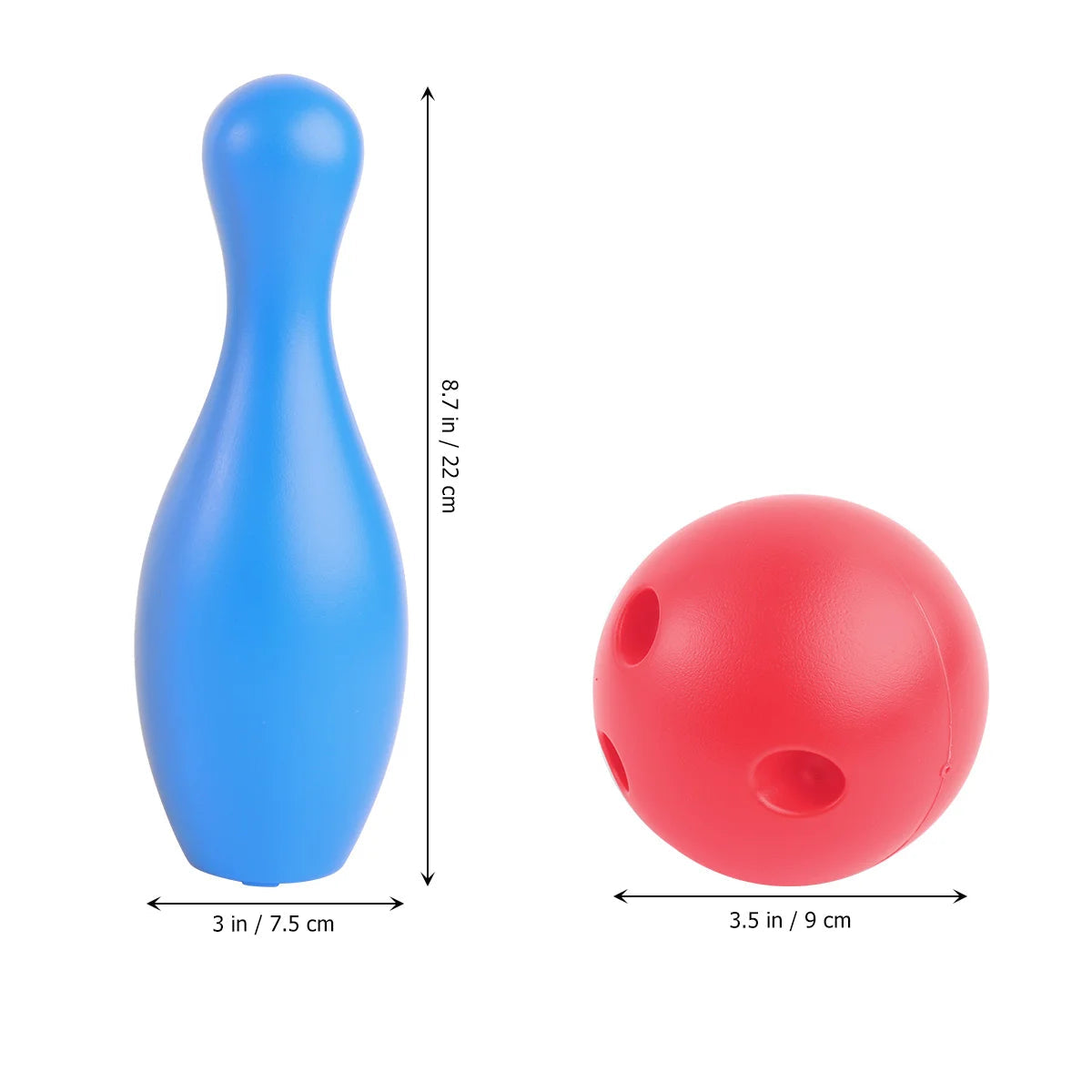Children Bowling Set Indoor Outdoor Games Educational - Slobuy