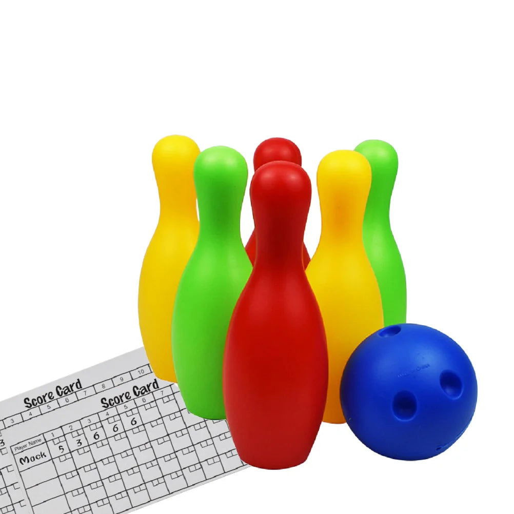 Children Bowling Set Indoor Outdoor Games Educational - Slobuy