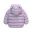 Children Boys Baby Hooded Lightweight Down Jackets Warm Outerwear Autumn Kids Girls Coats Cartoon Dinosaur Print Casual Clothing - Slobuy