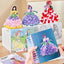 Children DIY Painting Sticker Craft Toys Kids Art Girls Poking Painting Princess Handmade Educational Magical Children Gifts - Slobuy