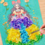 Children DIY Painting Sticker Craft Toys Kids Art Girls Poking Painting Princess Handmade Educational Magical Children Gifts - Slobuy