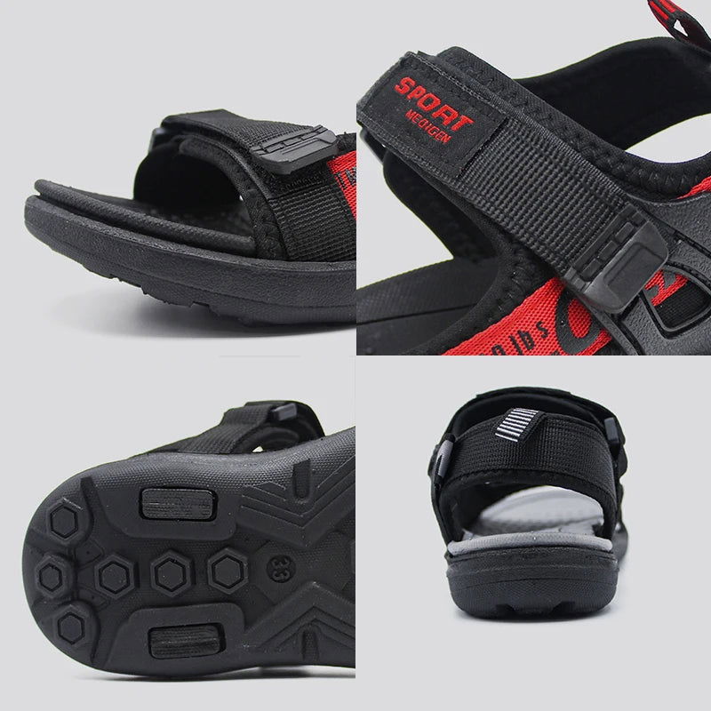 Children Girls Boys Sandals Children Beach Sandals New Non-slip Soft Bottom Breathable Boys Shoes Lightweight Kids Shoes - Slobuy
