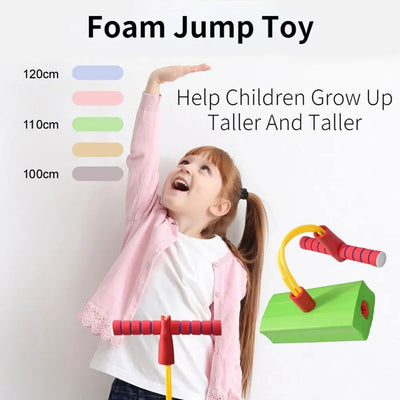 Children Grow Taller Balance Toy Frog Jumping Outdoor Exercise Equipment Color Boys And Girls Fitness Bouncing Sound - Slobuy