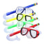 Children Kids Snorkel Set Scuba Snorkeling Mask Swimming Goggles Glasses with Dry Snorkels Tube Equipment Diving Gear - Slobuy