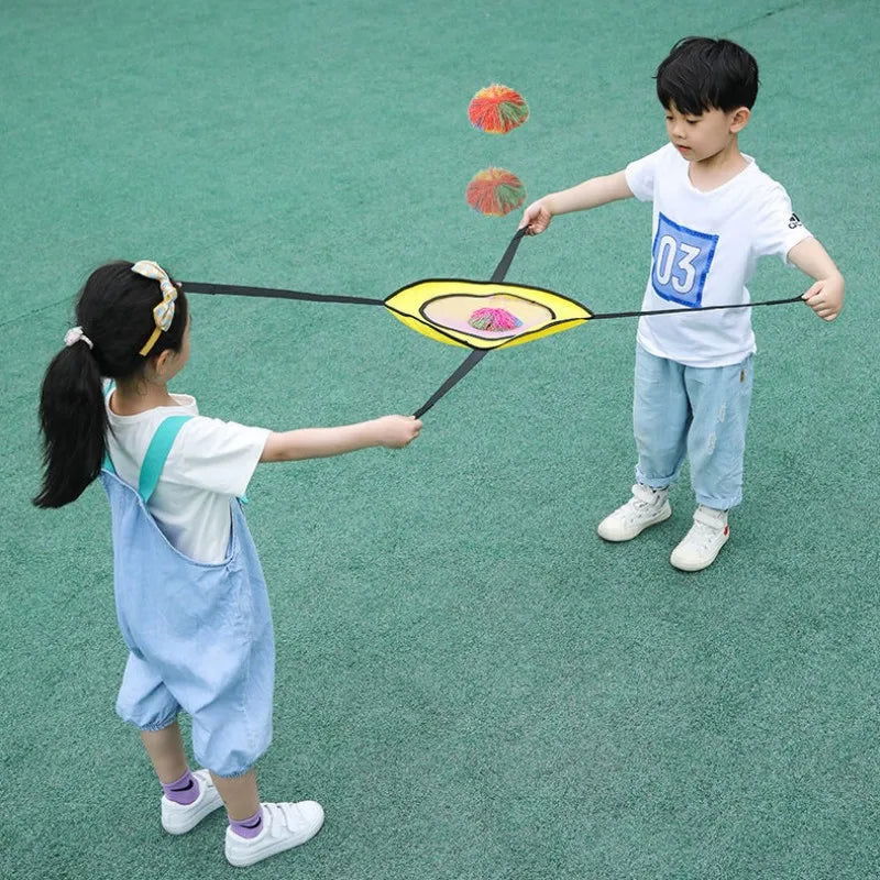 Children Outdoor Fun and Sports Parent-child Toy Two-Player Interactive Toss and Catch Ball Game Sensory Play Toys  Jeux Enfant - Slobuy