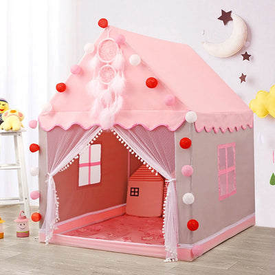 Children Play Tent Princess Castle House Child Room Cartoon Indoor Outdoor Playhouse Tent Toys Christmas Gifts for Boys Girls - Slobuy