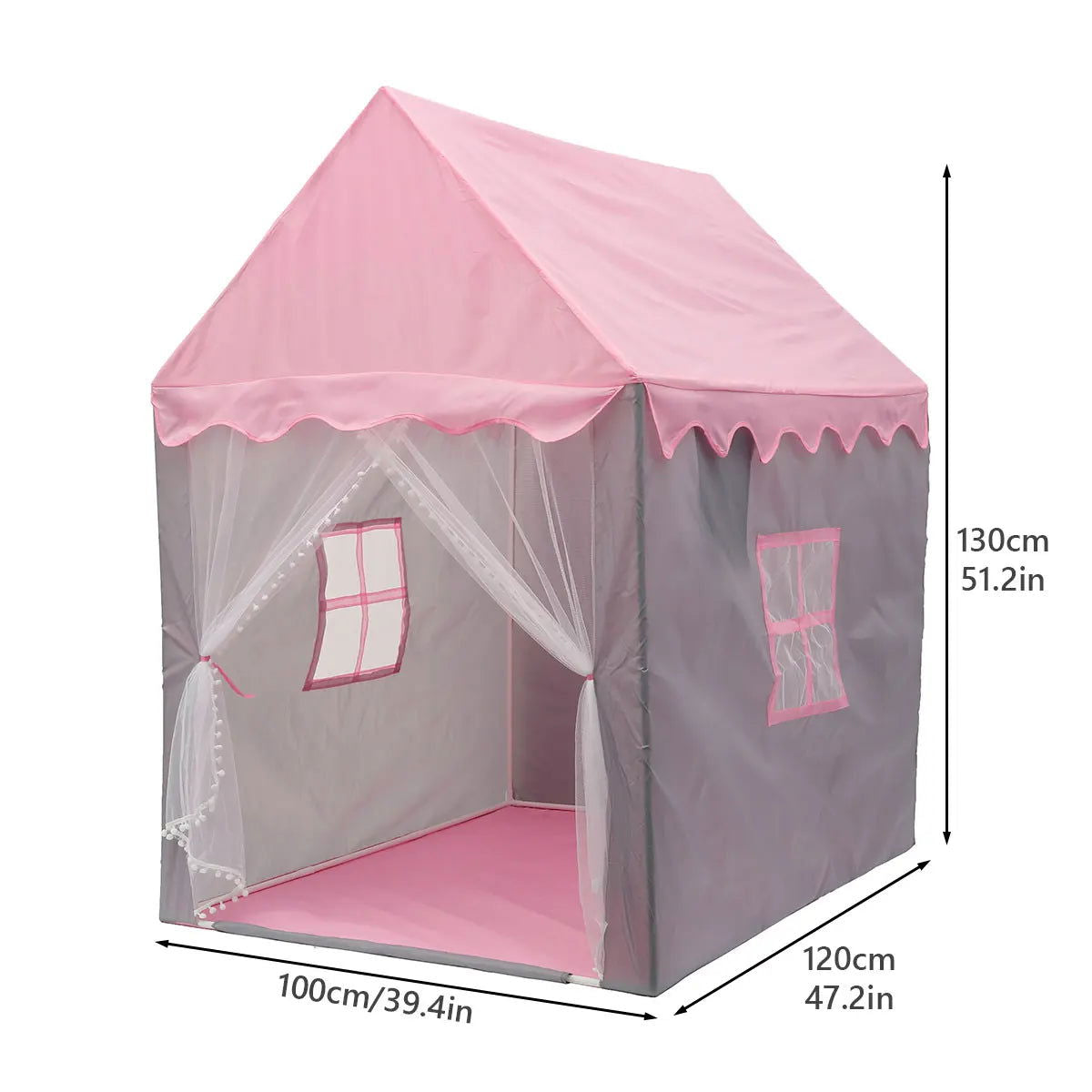 Children Play Tent Princess Castle House Child Room Cartoon Indoor Outdoor Playhouse Tent Toys Christmas Gifts for Boys Girls - Slobuy