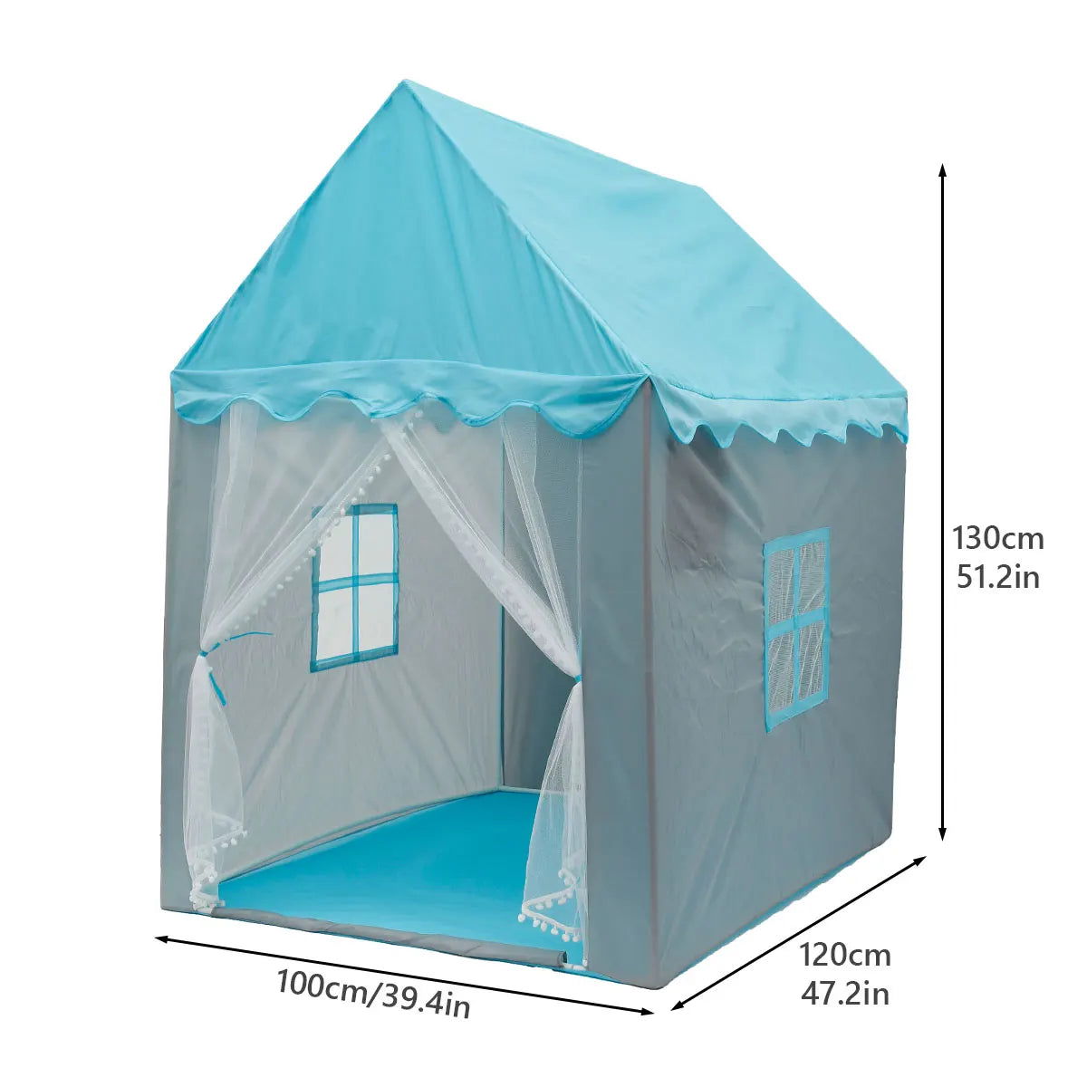 Children Play Tent Princess Castle House Child Room Cartoon Indoor Outdoor Playhouse Tent Toys Christmas Gifts for Boys Girls - Slobuy