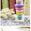 Children Rainbow Tower Ferrule Wooden Toy Stacking Circle Baby Early Childhood Education Puzzle Ring Montessoris Toys Kids - Slobuy
