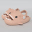 Children Sandals Kids Slippers Shoes Cartoon Shark Summer Boys Girls Baby Thick Soft Sole Non-slip - Slobuy