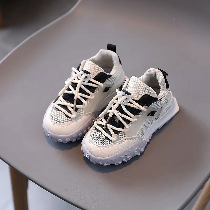 Children Spring Autumn Sneakers Boys Breathable Comfortable Running Shoes Girls Fashion Sports Casual Sneakers Baby Soft Shoes - Slobuy