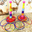Children Throw Circle Game Ferrule Stacked Toys Fun Indoor Outdoor Parent-Child Interactive Circle Layers Early Education Gift - Slobuy