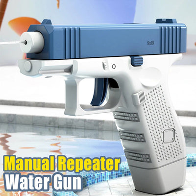 Children Water Storage Gun Pistol Shooting Toy Automatic Summer Outdoor Play Water Sports Beach Toys For Kids Boys Girls Adults - Slobuy