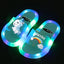 Children‘s Boys Girls Slippers Cartoon Unicorn Animals Prints Shoes Lighted Fashion Cute Shoes Bathroom Kids Toddler Slippers - Slobuy