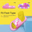 Children‘s Boys Girls Slippers Cartoon Unicorn Animals Prints Shoes Lighted Fashion Cute Shoes Bathroom Kids Toddler Slippers - Slobuy