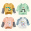 Children's Clothing Boys Girls T-Shirt kids clothes Cartoon Tops Long Sleeve Baby Clothing Autumn Winter Cotton Print Sweatshirt - Slobuy