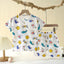 Children's Clothing Summer Short Sleeve Home Sleepwear Children Sets Kids Clothes Boy Girl T-shirt shorts Cotton Suit Baby - Slobuy