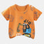 Children's Clothing T-Shirt  Kids Clothes Boys Girls Summer Cartoon Tops Short Sleeve Clothes 100% Cotton Baby Clothing - Slobuy