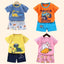 Children's Sets mother Kids Clothes Boys Girl T-shirt Shorts 2PCS Summer Cotton Short sleeve Baby Children Clothing Toddler Suit - Slobuy