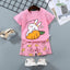 Children's Sets mother Kids Clothes Boys Girl T-shirt Shorts 2PCS Summer Cotton Short sleeve Baby Children Clothing Toddler Suit - Slobuy