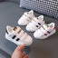 Children's Sneakers Kids Fashion Design White Non-slip Casual Shoes for Boys Girls Hook Breathable Sneakers Toddler Outdoor Shoe - Slobuy