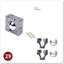 Classic IQ Metal Brain Magic Baffling Puzzles Game Toys for Children Adults Funny Gifts - Slobuy