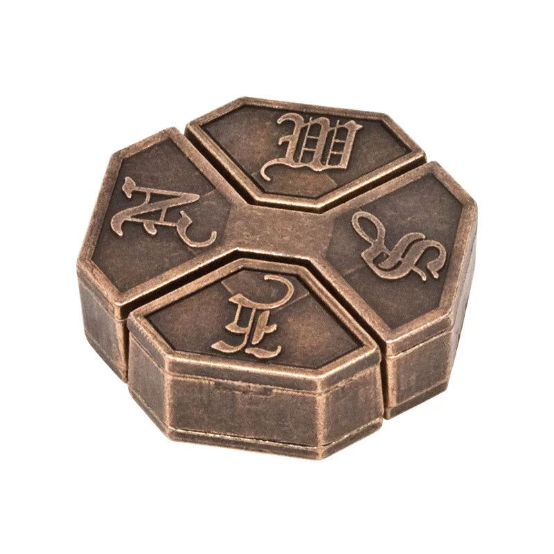 Classic IQ Metal Brain teaser Magic Baffling Puzzles Game Toys For Children Adults Funny Gifts Metal Puzzle - Slobuy
