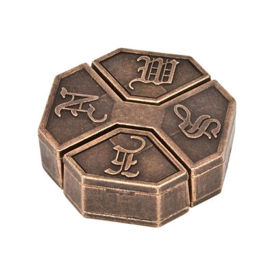 Classic IQ Metal Brain teaser Magic Baffling Puzzles Game Toys For Children Adults Funny Gifts Metal Puzzle - Slobuy