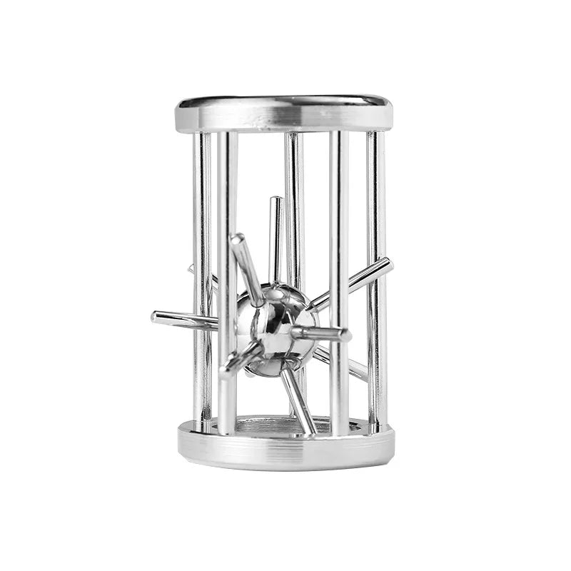 Classic IQ Metal Brain teaser Magic Baffling Puzzles Game Toys For Children Adults Funny Gifts Metal Puzzle - Slobuy