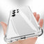 Clear Phone Case For Samsung Galaxy S22 S23 Ultra S21 S20 Fe S10 Plus A52 A52S A51 A53 A72 A71 A32 A12 Shockproof Silicone Cover - Slobuy