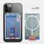 Clear Wallet Magnetic For Magsafe For iPhone 15 Pro Max 14 12 13 Samsung S24Ultra S23 Magnet Card Holder Phone Bag Accessories - Slobuy