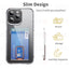 Clear Wallet Magnetic For Magsafe For iPhone 15 Pro Max 14 12 13 Samsung S24Ultra S23 Magnet Card Holder Phone Bag Accessories - Slobuy