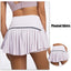 Cloud Hide Safe Tennis Skirts XS-XXL Gym Golf Running Pleated Pantskirt SEXY Women Sports Fitness Shorts Pocket High Waist Skort - Slobuy