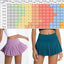 Cloud Hide Safe Tennis Skirts XS-XXL Gym Golf Running Pleated Pantskirt SEXY Women Sports Fitness Shorts Pocket High Waist Skort - Slobuy