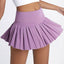 Cloud Hide Safe Tennis Skirts XS-XXL Gym Golf Running Pleated Pantskirt SEXY Women Sports Fitness Shorts Pocket High Waist Skort - Slobuy
