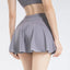 Cloud Hide Safe Tennis Skirts XS-XXL Gym Golf Running Pleated Pantskirt SEXY Women Sports Fitness Shorts Pocket High Waist Skort - Slobuy