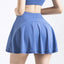 Cloud Hide Safe Tennis Skirts XS-XXL Gym Golf Running Pleated Pantskirt SEXY Women Sports Fitness Shorts Pocket High Waist Skort - Slobuy