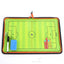 Coach Tactical Board Magnetic Zipper Football Tactical Board Coach Tactical Board Foldable Strategy Board with Pen Clipboard Hot - Slobuy