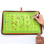 Coach Tactical Board Magnetic Zipper Football Tactical Board Coach Tactical Board Foldable Strategy Board with Pen Clipboard Hot - Slobuy