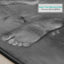Cobblestone Embossed Bathroom Bath Mat Coral Fleece Non-slip Carpet In Bathtub Floor Rug Shower Room Doormat Memory Foam Pad - Slobuy