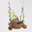 Coconut Bird Nest Hanging Bird House For Cage Bird Swing Toy With Chewing Toy Parrots Hanging Bed Breeding Nesting - Slobuy